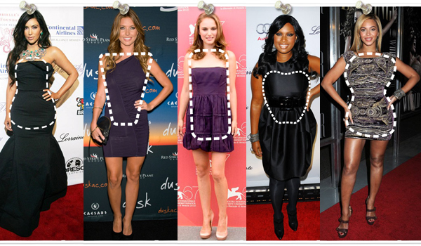 celebrities, different body types, how to dress more feminine