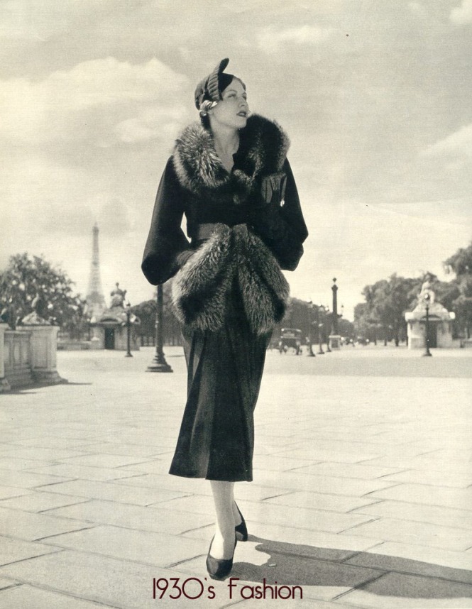 1930s fashion dress